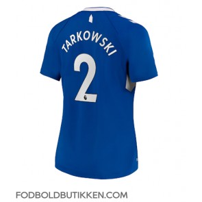 Everton James Tarkowski #2 Hjemmebanetrøje Dame 2022-23 Kortærmet